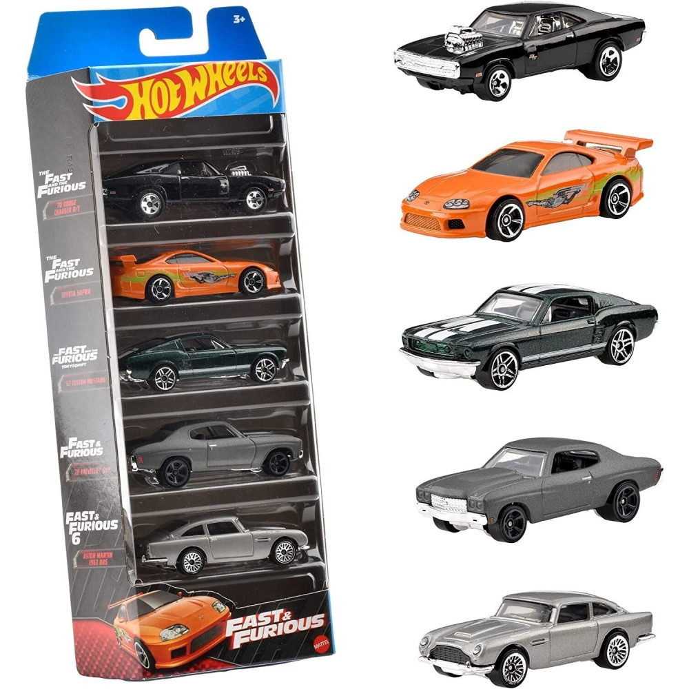 Машинка Hot Wheels Fast & Furious 5-Pack (2023) - купить в